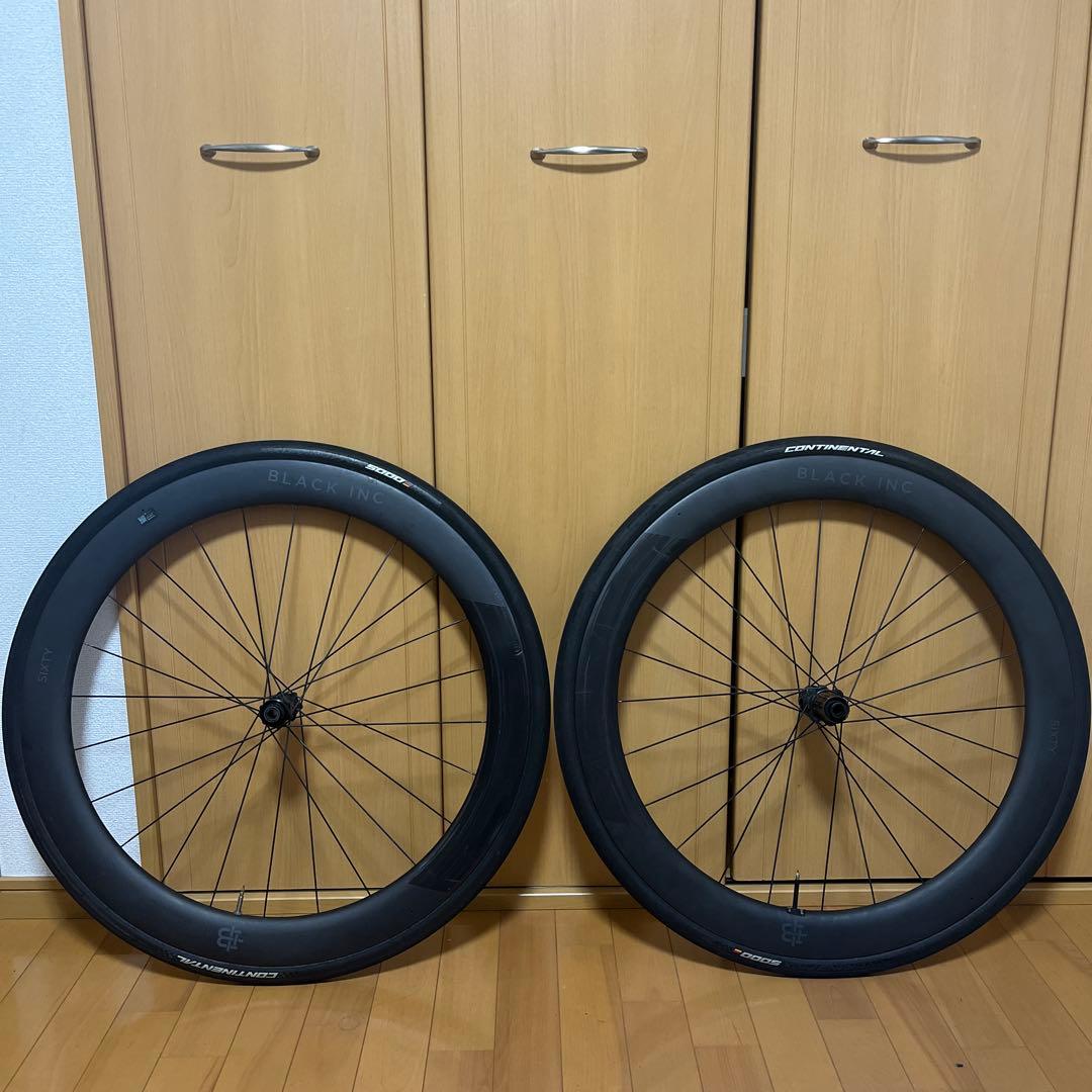 BLACK INK SIXTY カーボンホイールブラックインク56mmハイト