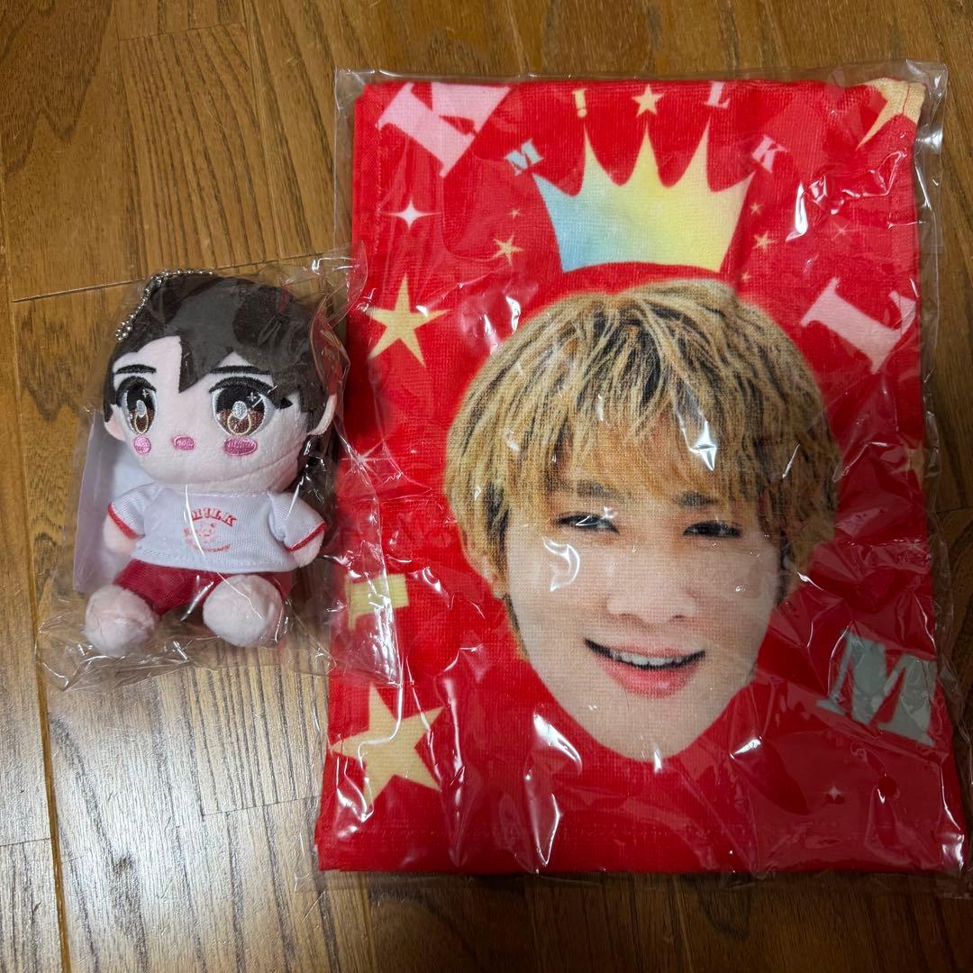 曽野舜太　ぬいぐるみ　タオル