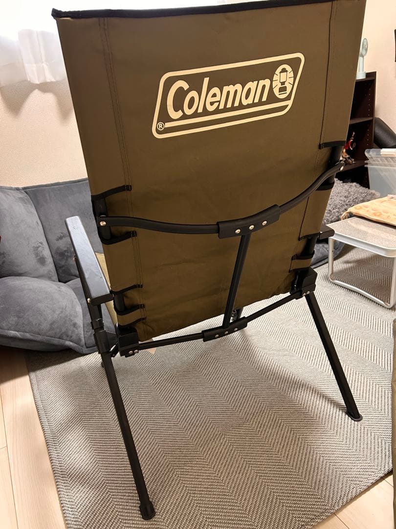 Coleman レイチェア(リクライニング付）オリーブ