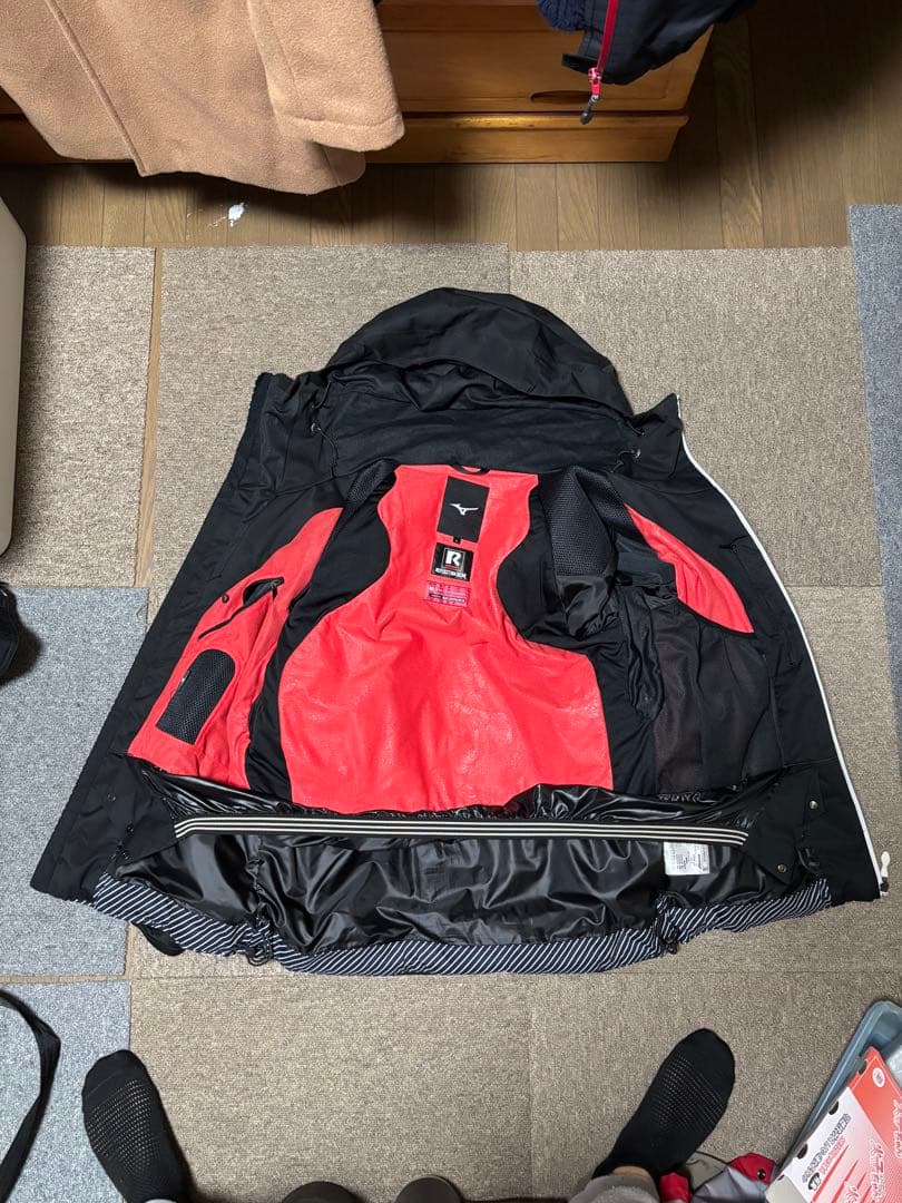 ミズノ　ノルディカチーム　スキーウェア　上下セット