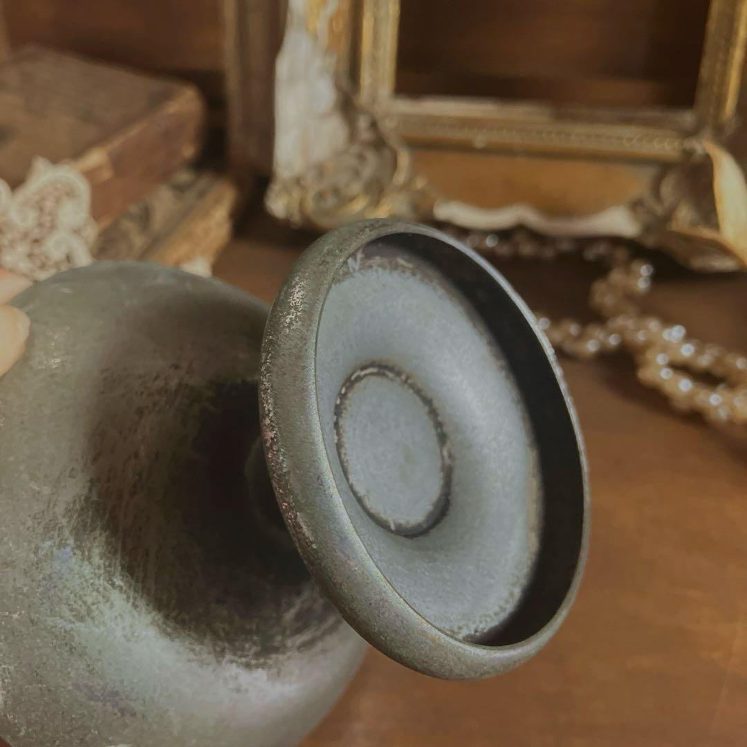 お取り置きフランスアンティークカップ　ゴブレット小物入れに　シャビーシック特割