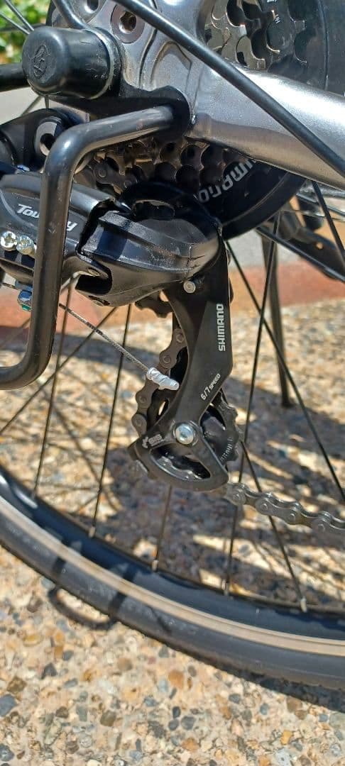 子供　スレイド　クロスバイク　26インチバスケット付き