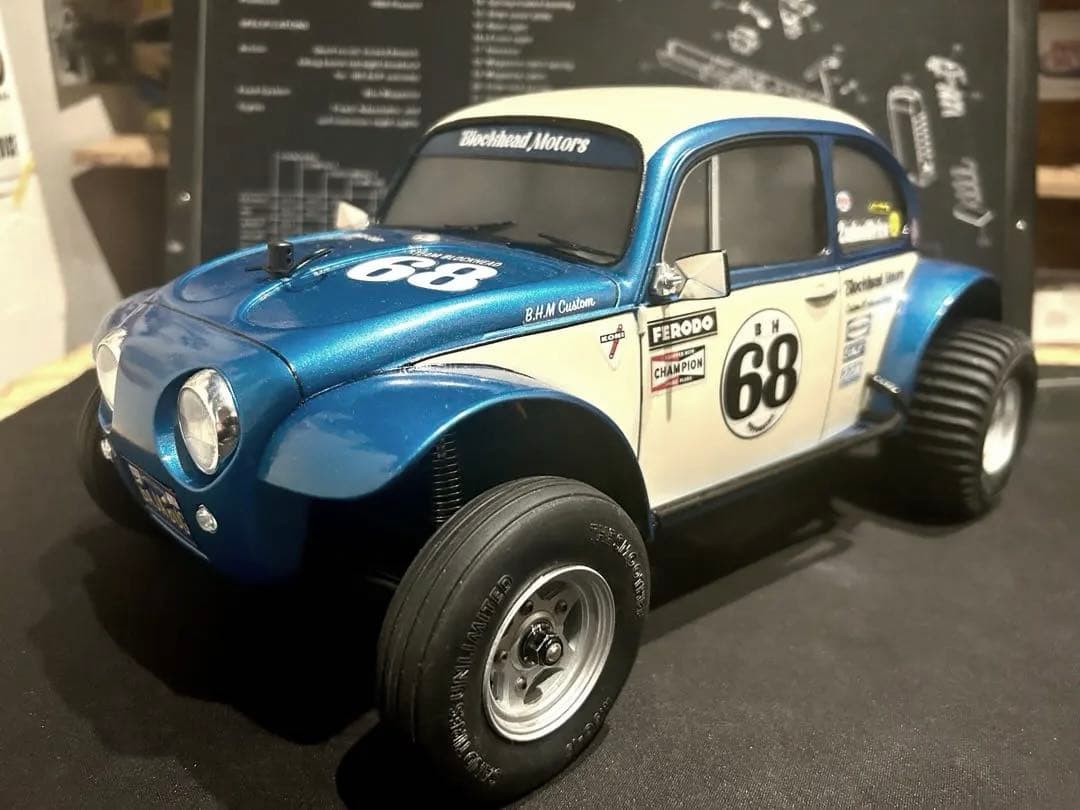 【未走行】タミヤ ワーゲンオフローダー グラホシャーシ改 ESC、サーボ付