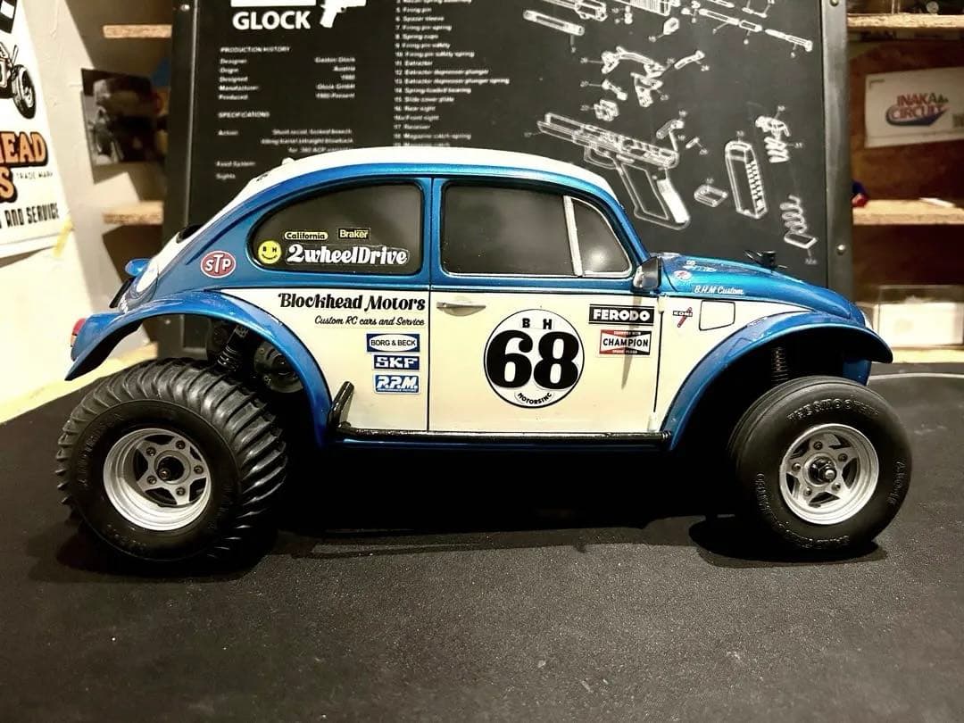 【未走行】タミヤ ワーゲンオフローダー グラホシャーシ改 ESC、サーボ付