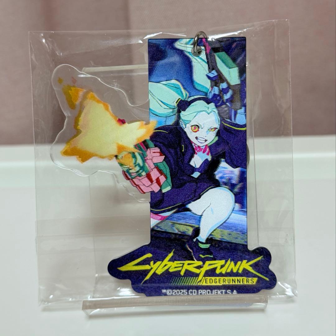 サイバーパンク3dキーホルダー　レベッカ　限定品