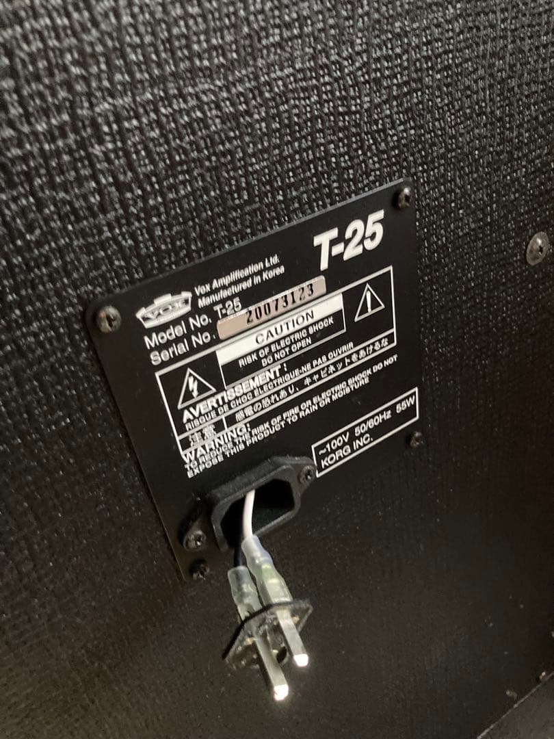 Vox T-25 ベース用アンプ