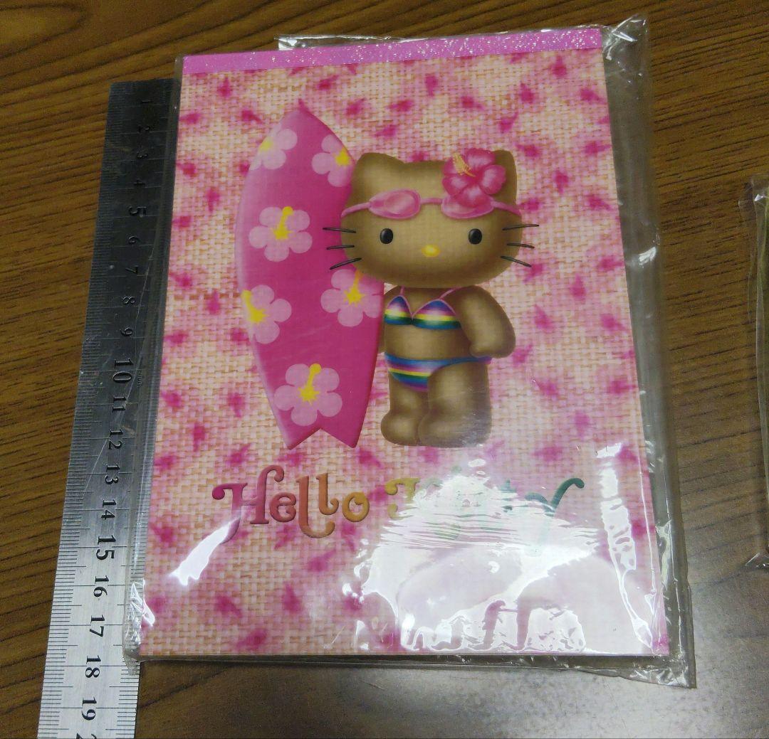 d*7様 【極美品/当時物】サーファーキティ　メモ＆封筒　日焼け 平成レトロ