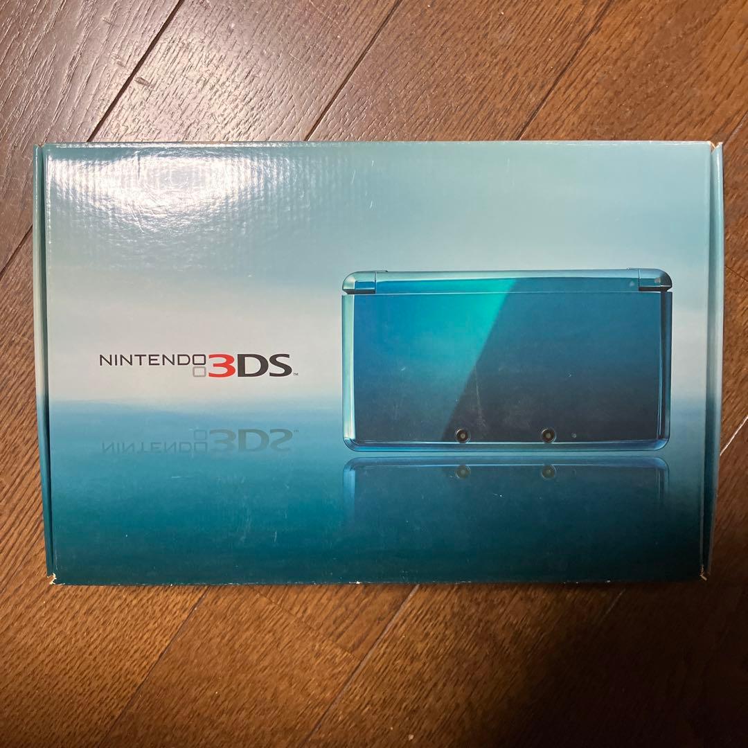 3DS 本体【動作確認済み】 充電器&タッチペン&クリアケース&本体ケース箱付き