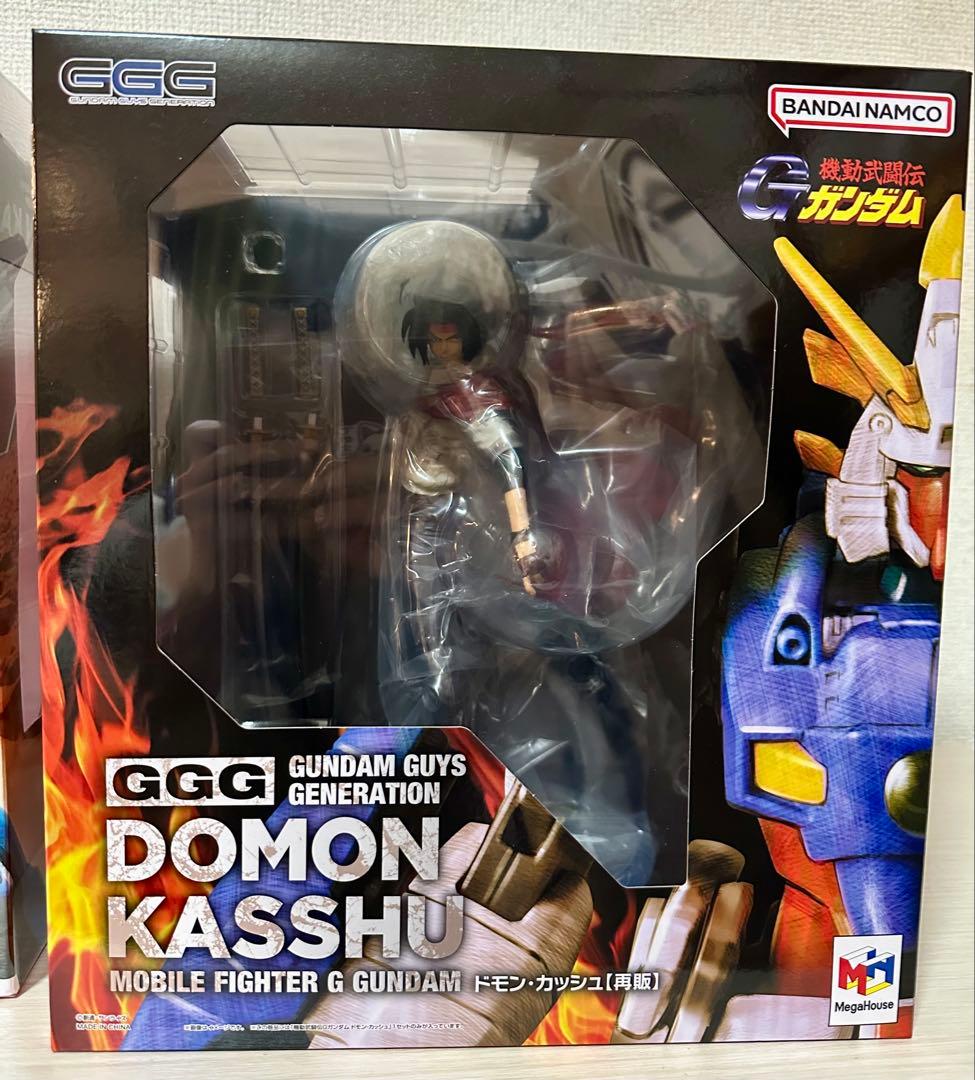GUNDAM GGG ドモン・カッシュ レイン・ミカムラ フィギュアセット