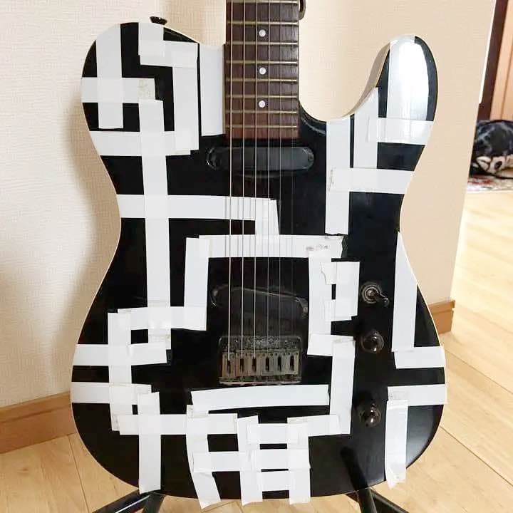 FERNANDESテレキャスター 布袋G柄自作