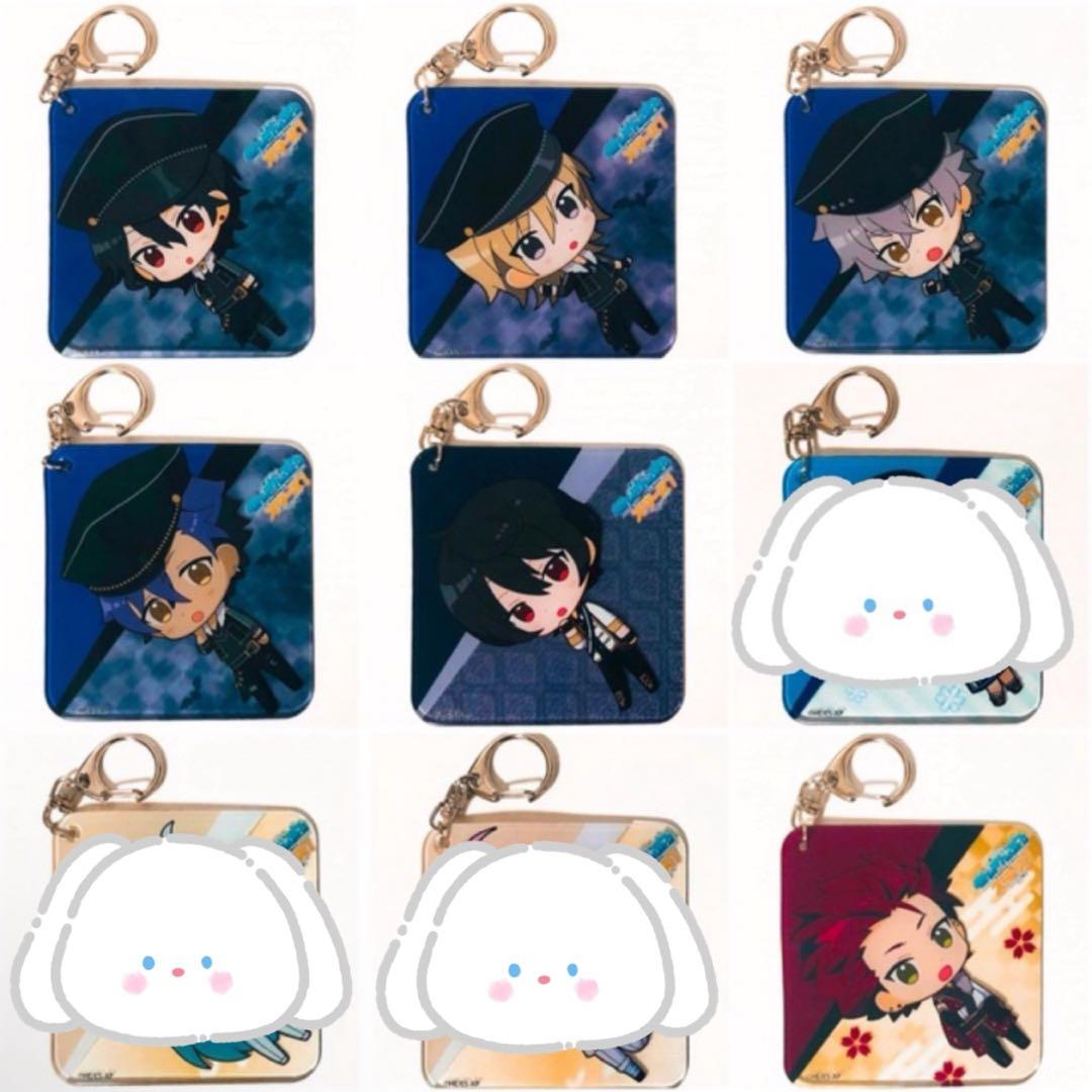 新品★あんスタ★カラオケの鉄人★ふにふにコースター型ストラップ★6点セット