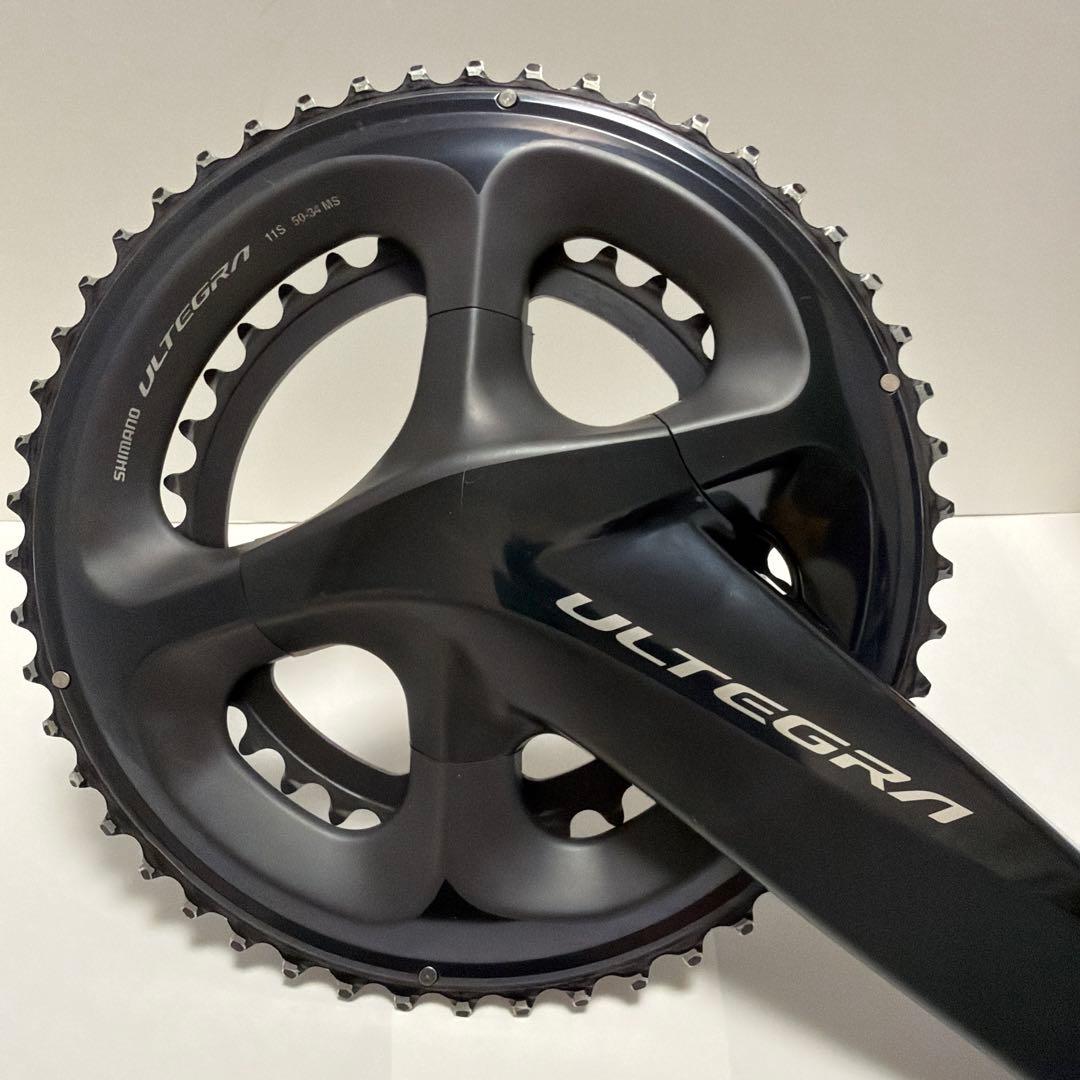 シマノアルテグラR8000クランクセット170mm 11速 機械式 50/34T