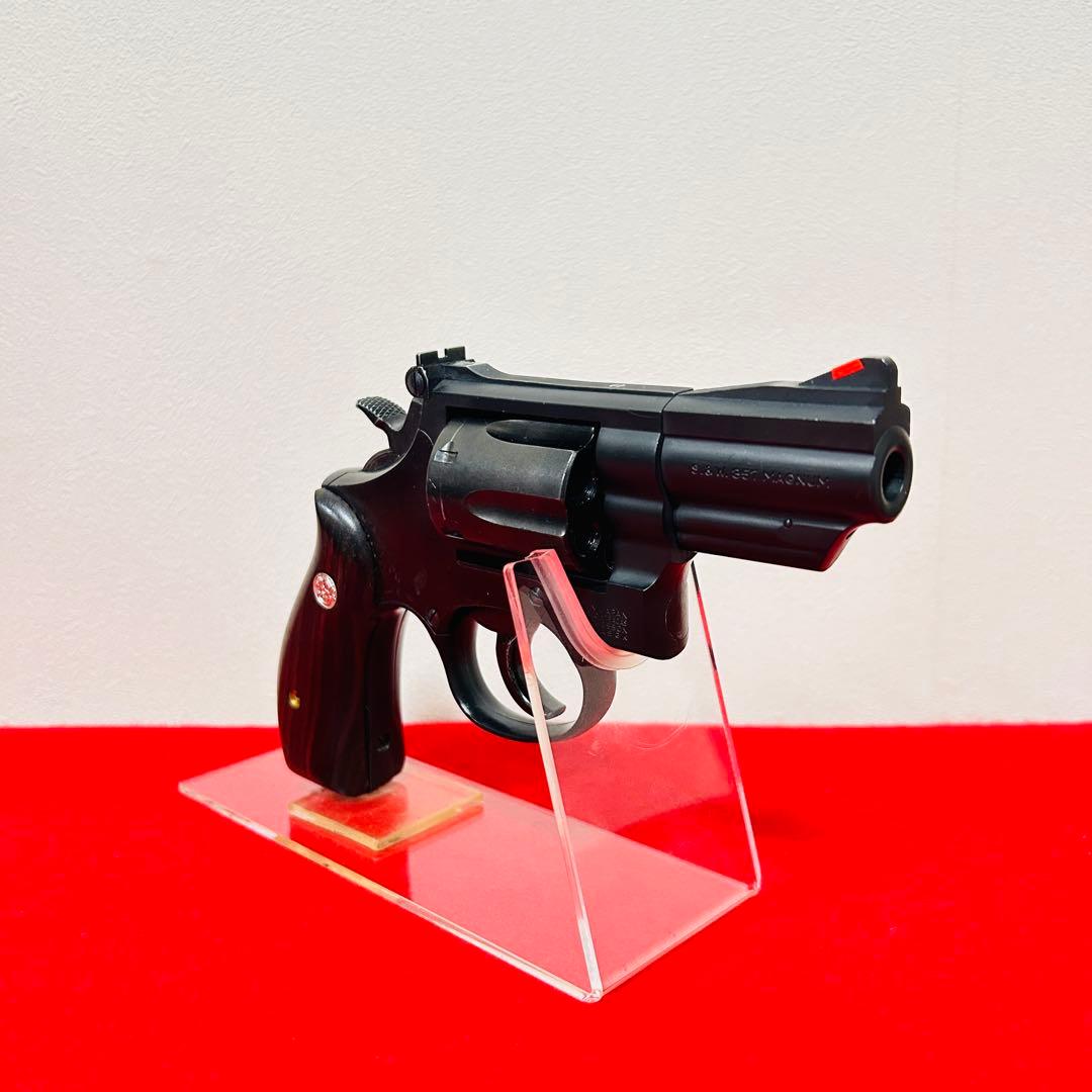 【木製グリップ】タナカ　M19 コンバットマグナム　2.5インチ　ガスガン