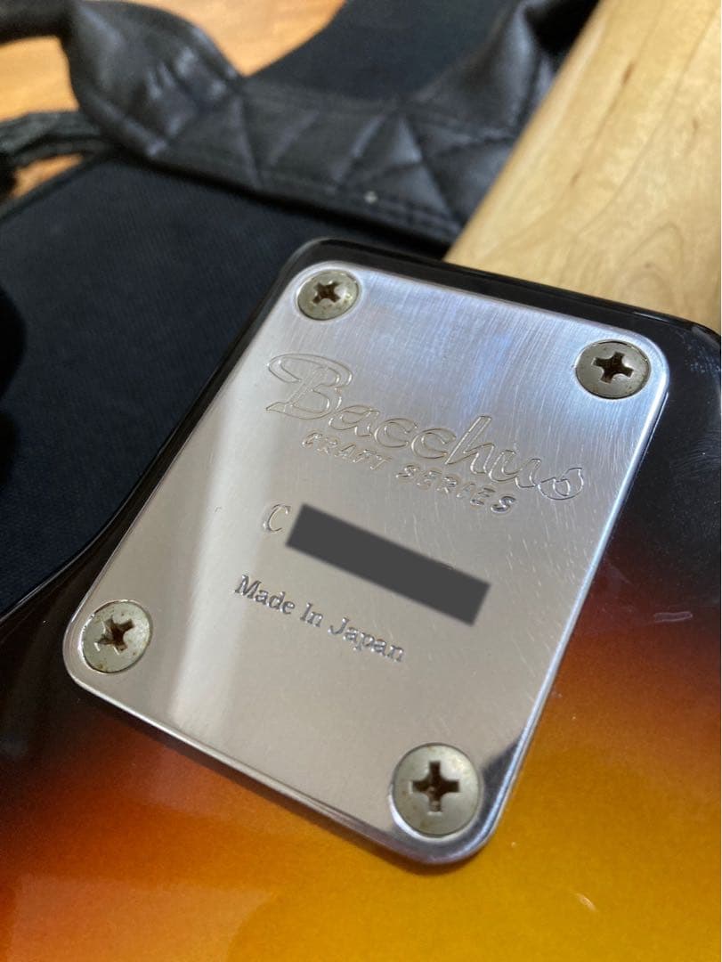 希少 Bacchus フェンダーヘッド期 フレットレスベース クラフトシリーズ