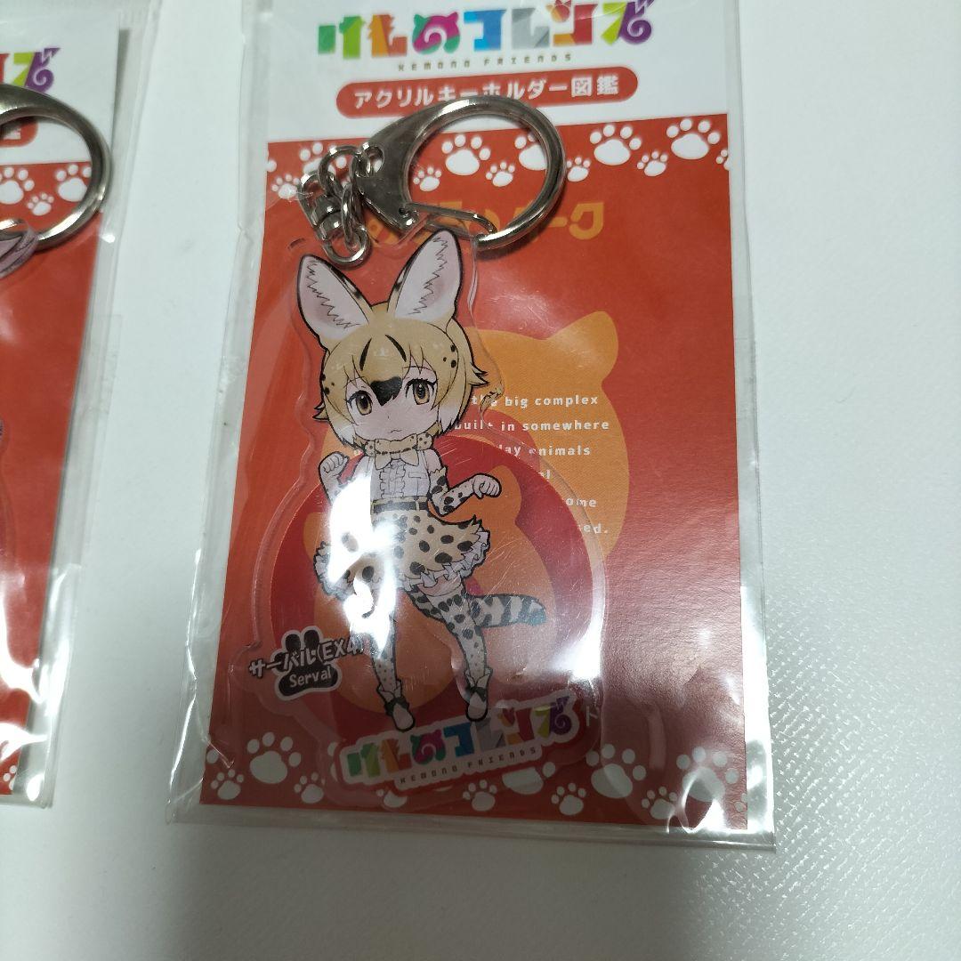 けものフレンズ ツチブタ、サーバー アクリルキーホルダー図鑑　未開封品