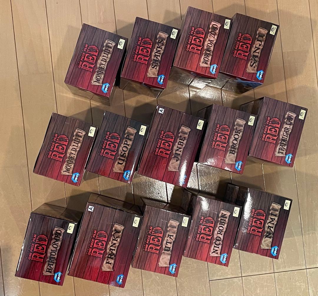 ワンピース RED グランドライン14体　ワールドコレクタブル16体のセット