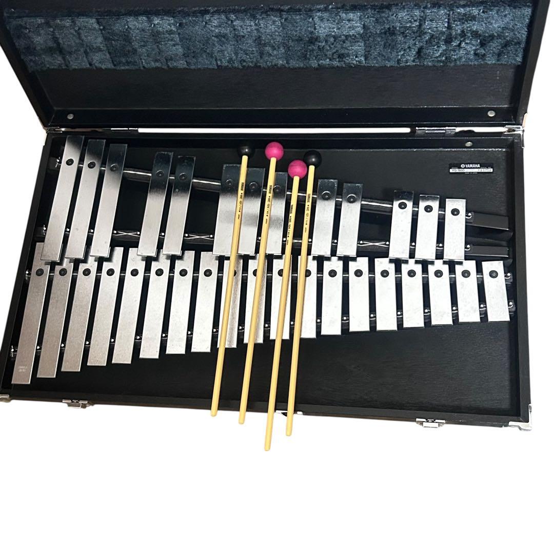 美品YAMAHA ヤマハ YG-50C グロッケン 鉄琴