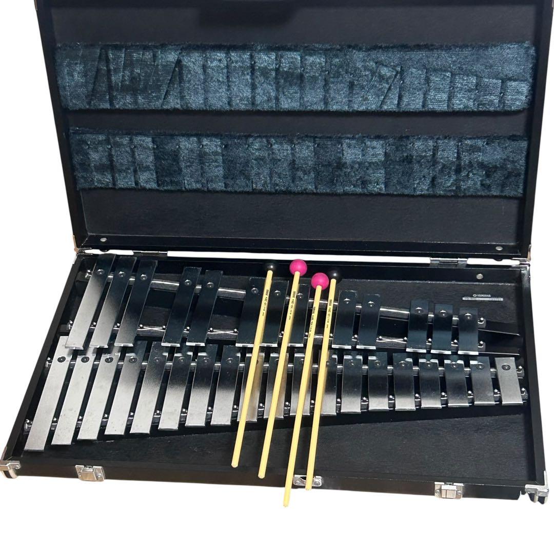 美品YAMAHA ヤマハ YG-50C グロッケン 鉄琴