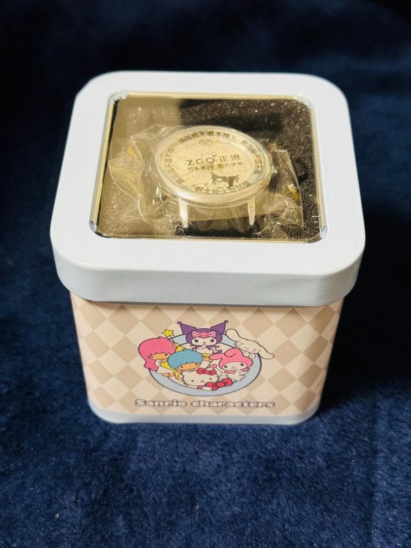 クロミちゃん サンリオ シルバーラメ 腕時計 限定 海外 コラボ