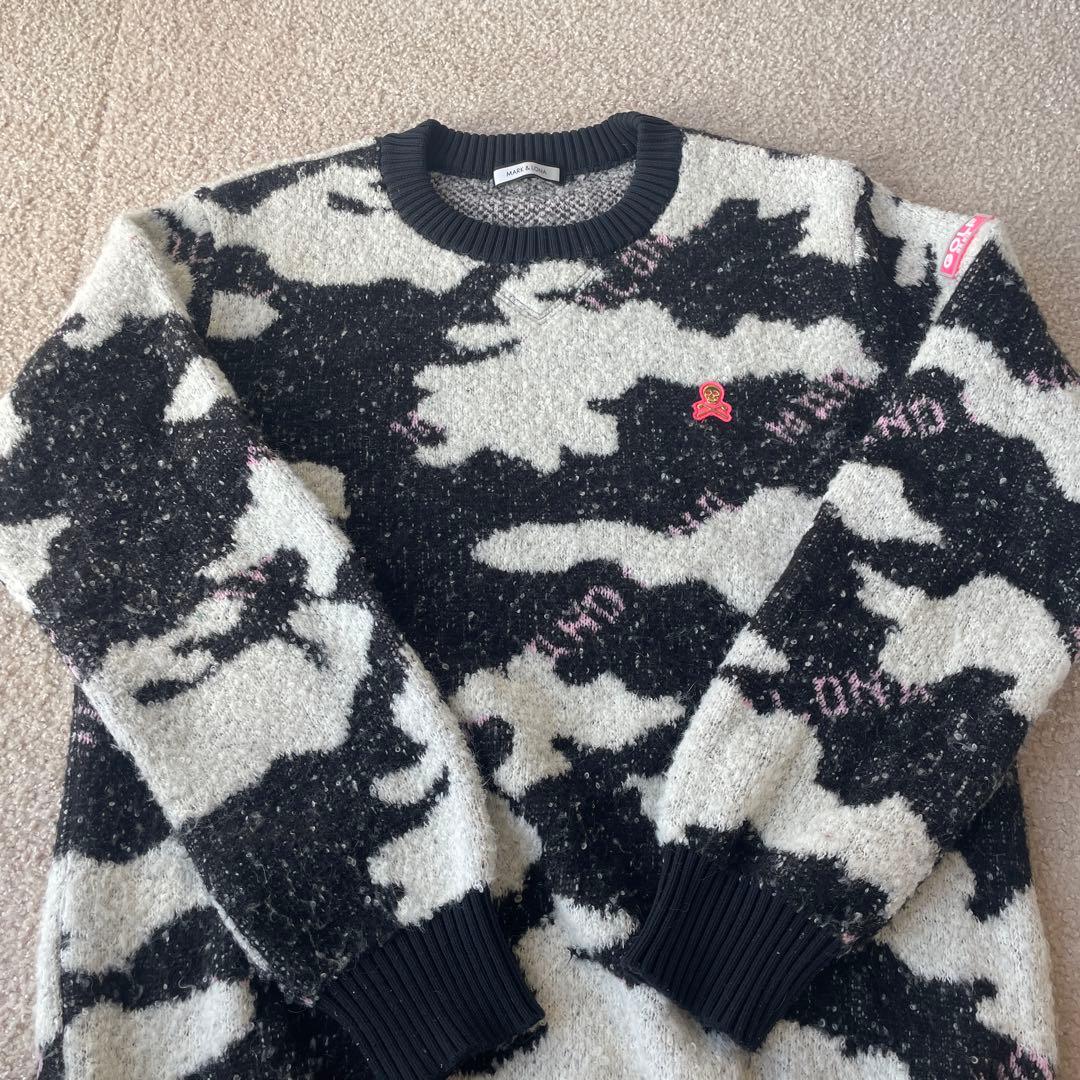 MARK&LONA マークアンドロナ モヘヤ混 ニットゴルフウェア メンズ