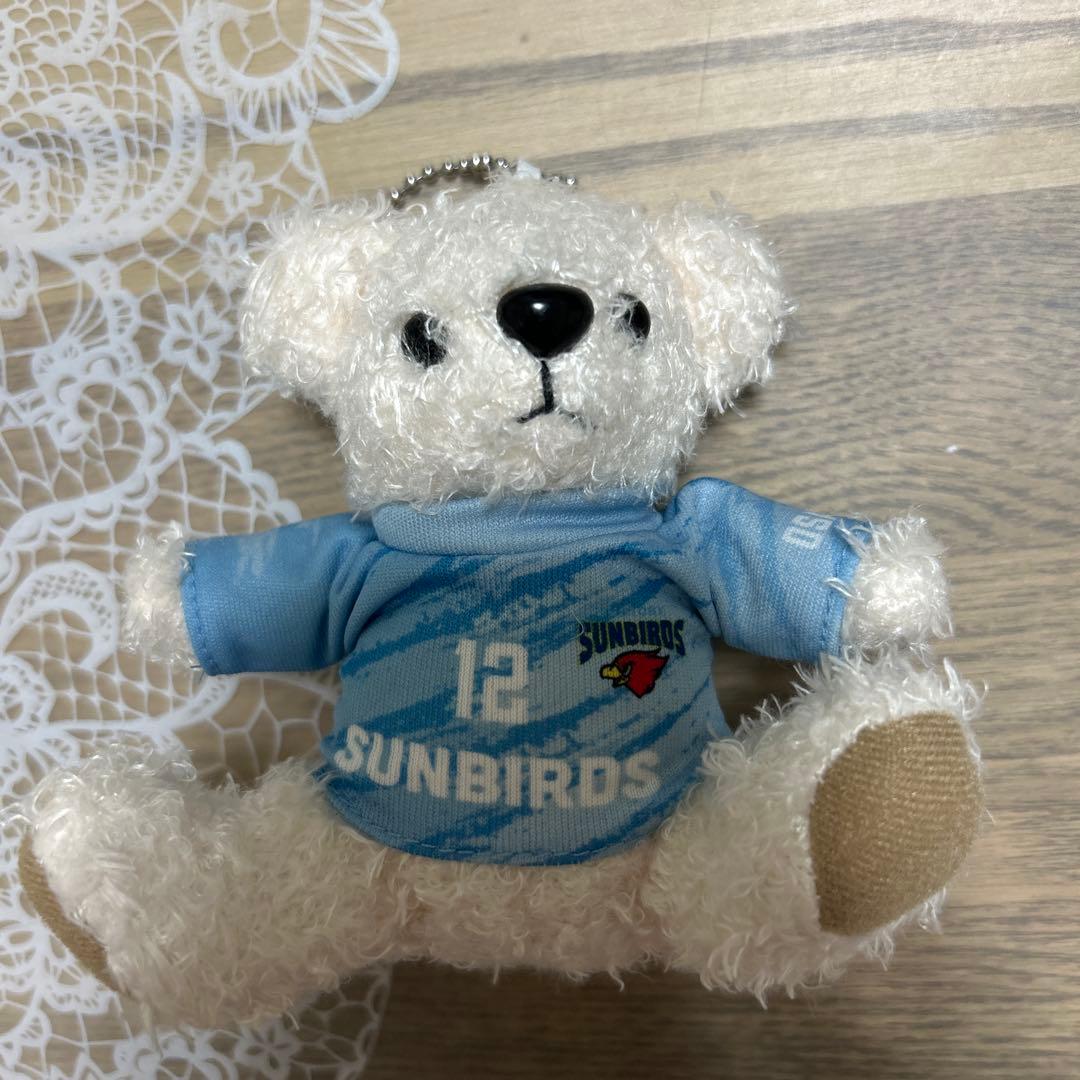 サントリーサンバーズ　2ndユニフォームベア　ホワイト水色　髙橋藍選手