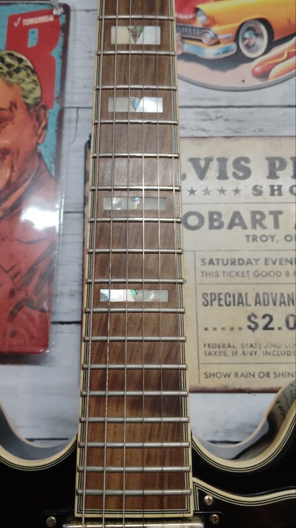 epiphone　Sheraton-Ⅱ Pro EB　セミアコ