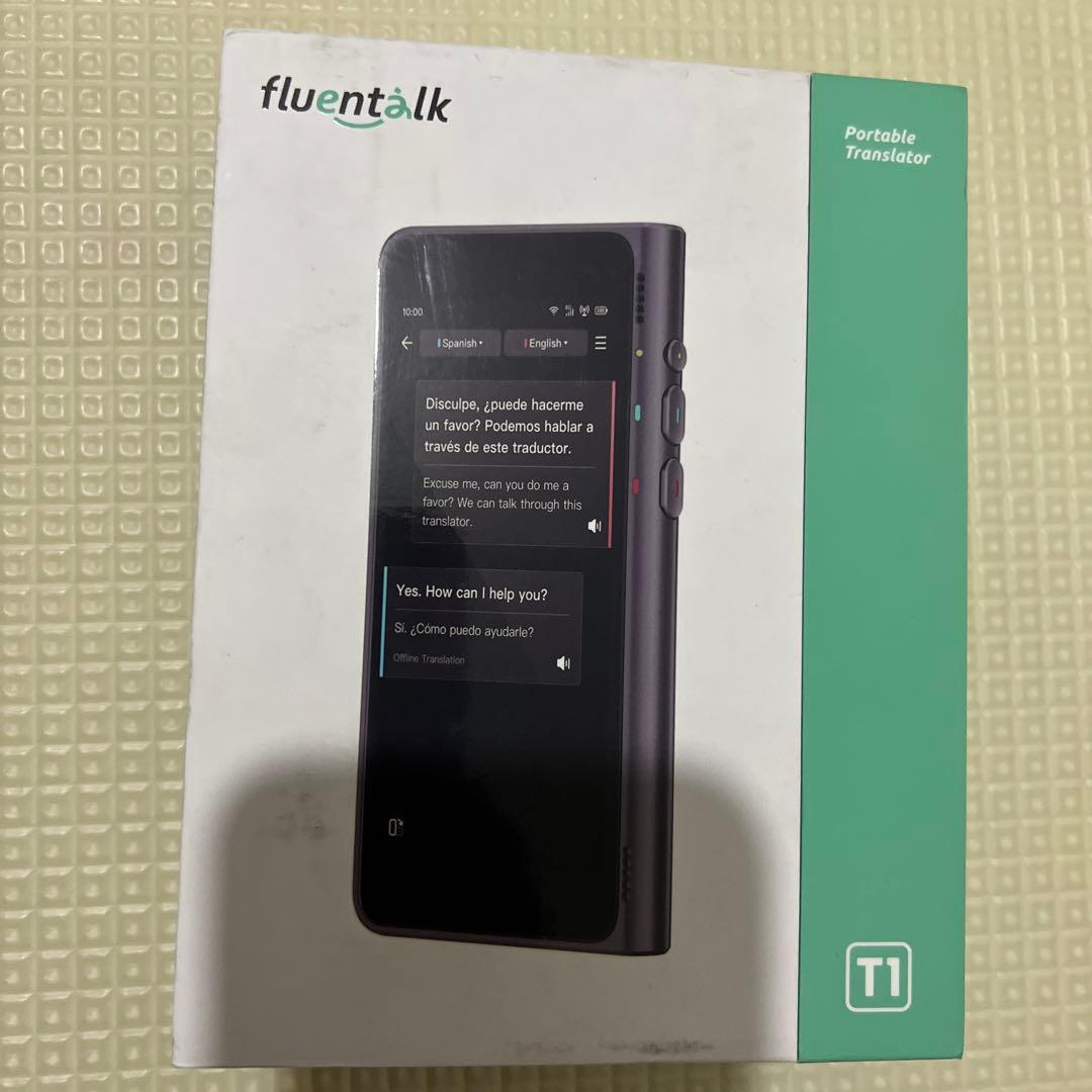 Fluentalk by Timekettle T1 一回使用