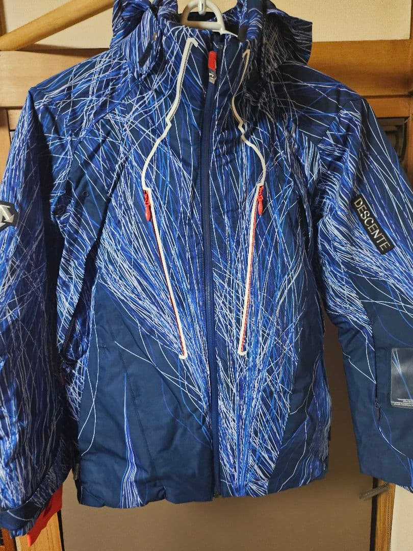 DESCENTE スキーウェア ネイビー上下セット