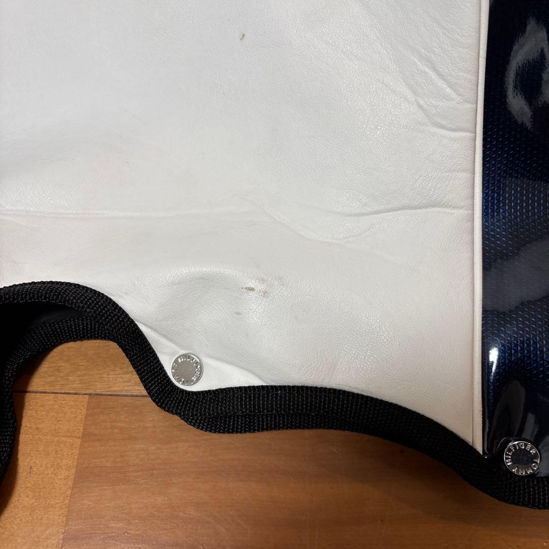   キャディバッグ ホワイト/ブルー/レッド