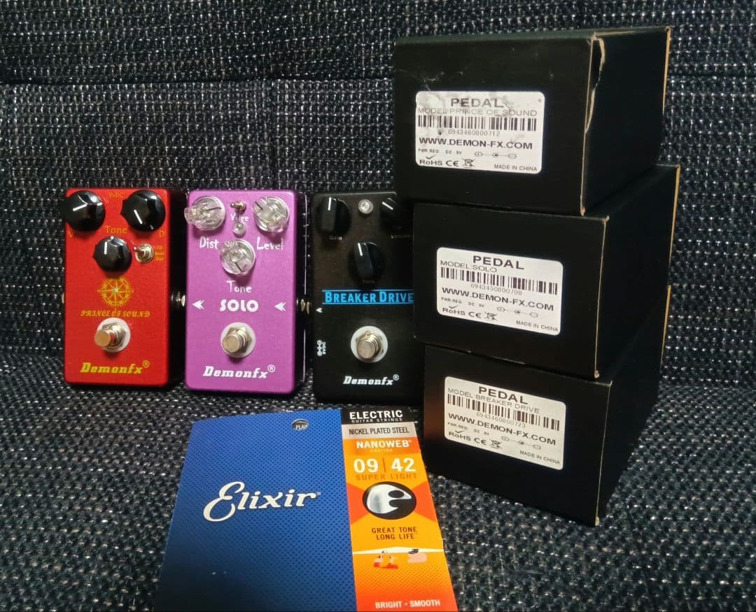 Demonfx 歪みエフェクター3点セット