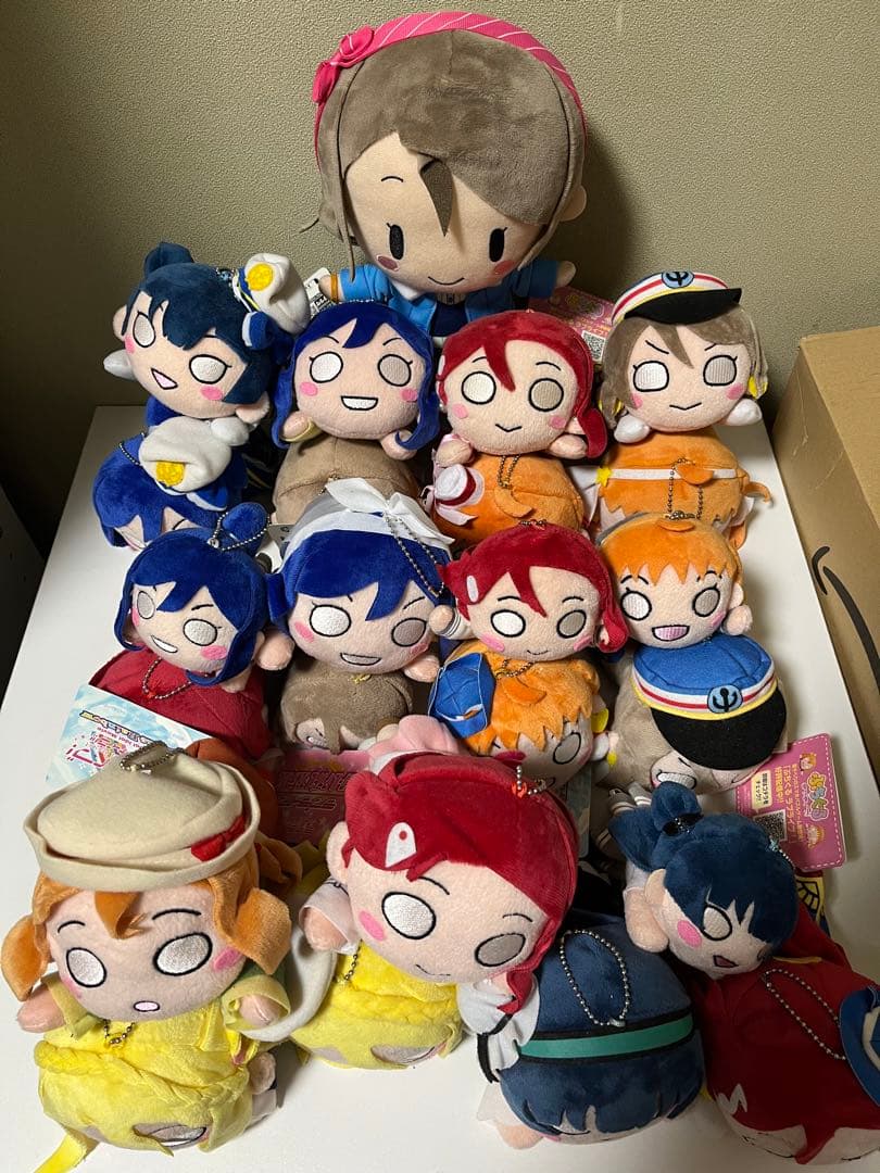 ラブライブサンシャイン 寝そべり ぬいぐるみ 24体