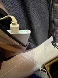 DESCENTE デサントモバイルサーモ 中綿ジャケットバッテリー2個付き