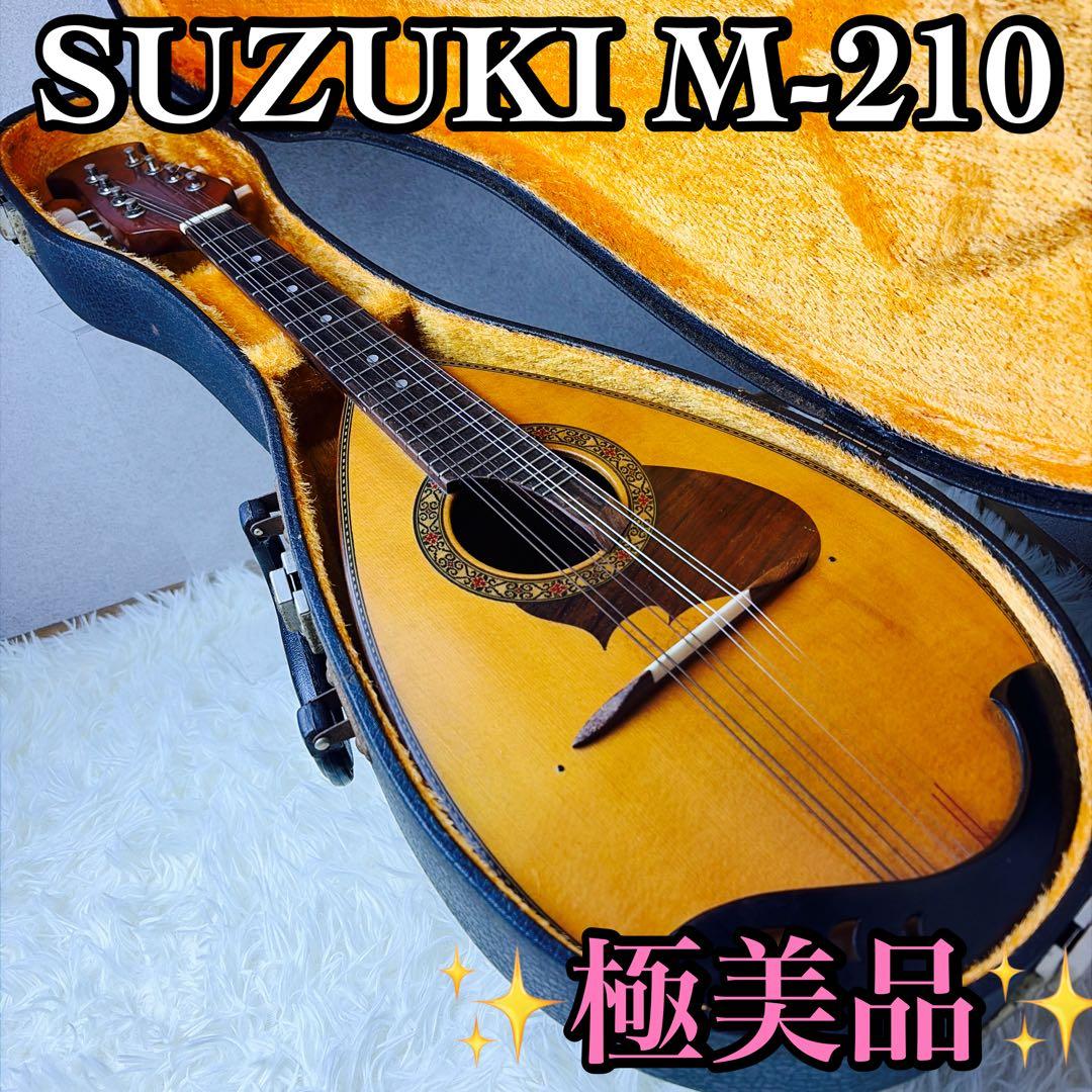 極美品 Suzuki マンドリン M-210 1975年 ジャパンビンテージ