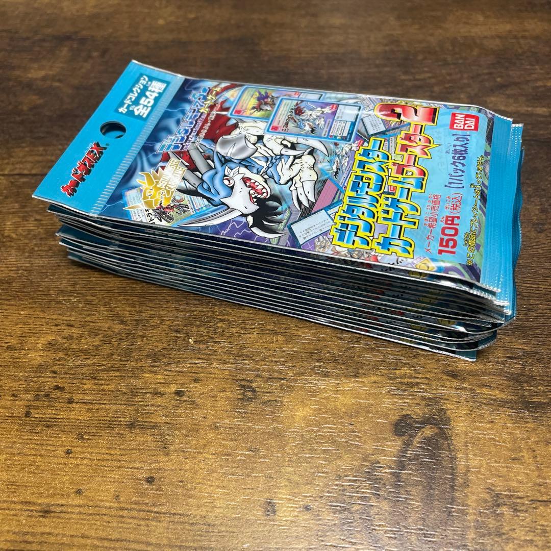 【 極美品 新品 未開封 】　デジモンカード ブースター 2 15パック入