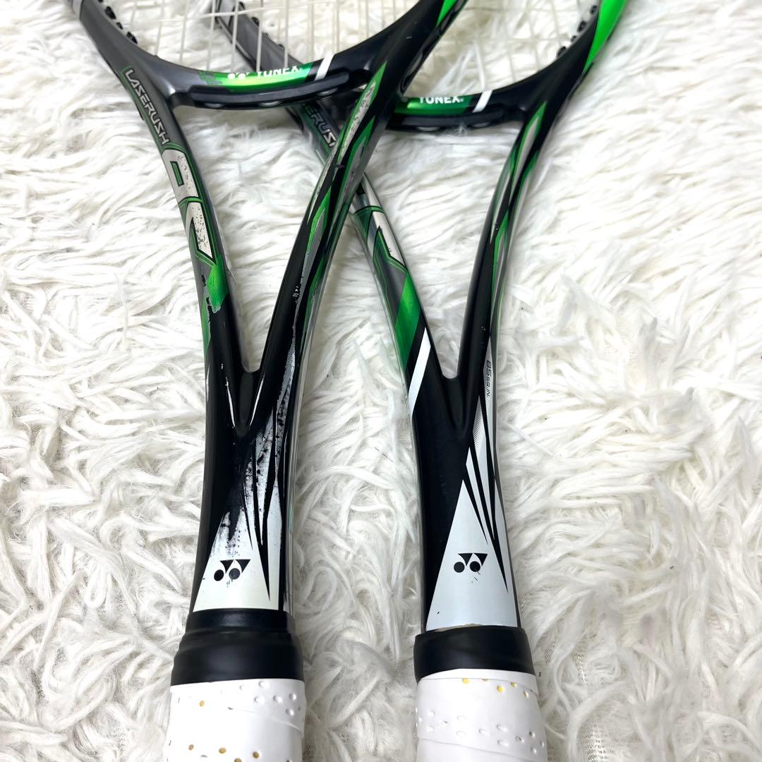 【良品】 ヨネックス Fレーザー 9s UL1 2本セット ソフトテニス まとめ