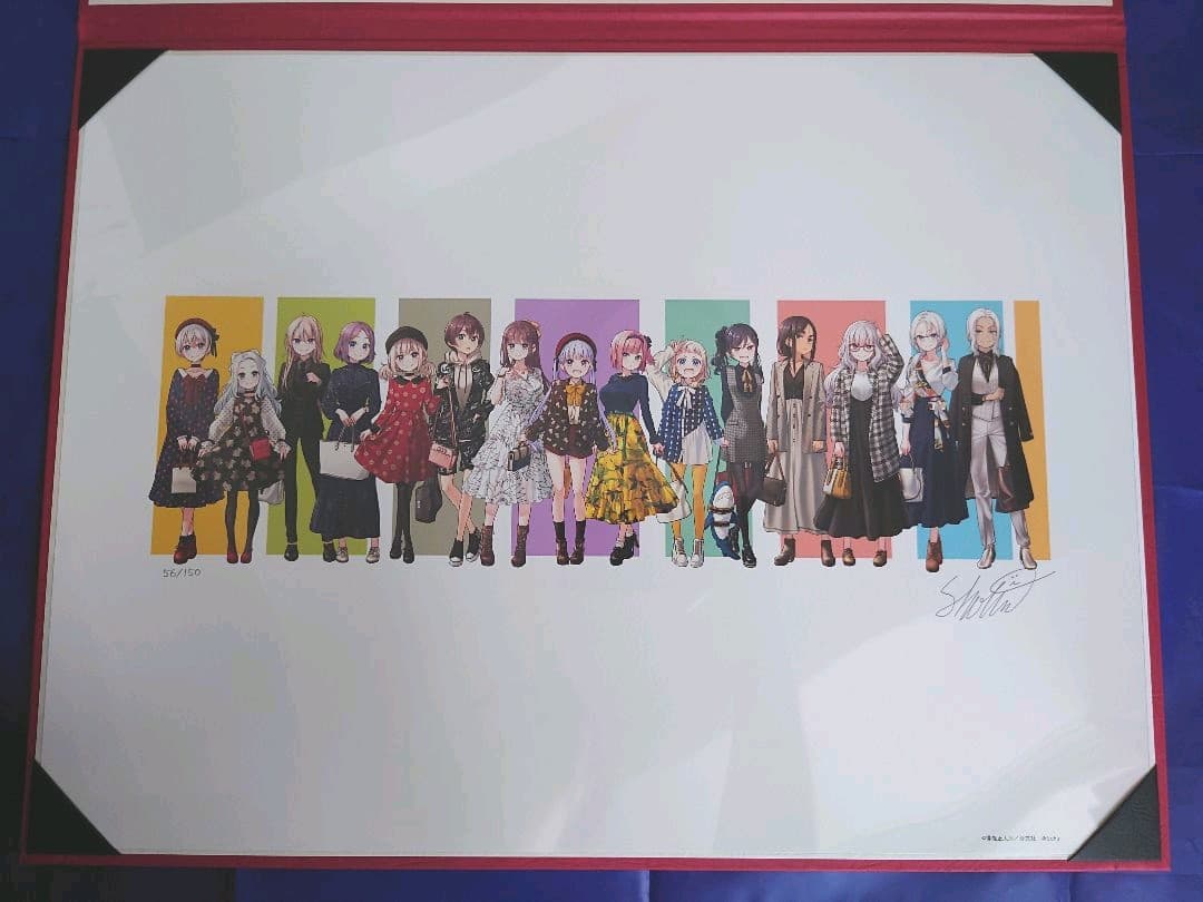 NEW GAME! 完結記念展 直筆サイン入り アートグラフ