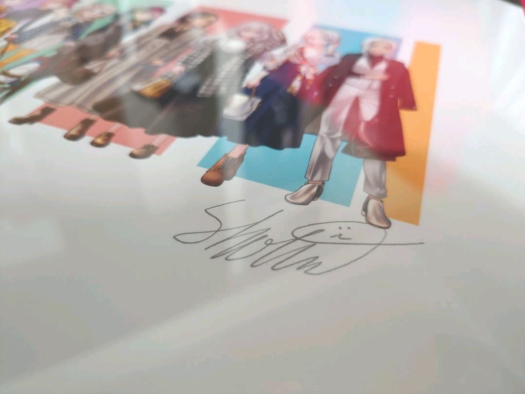 NEW GAME! 完結記念展 直筆サイン入り アートグラフ