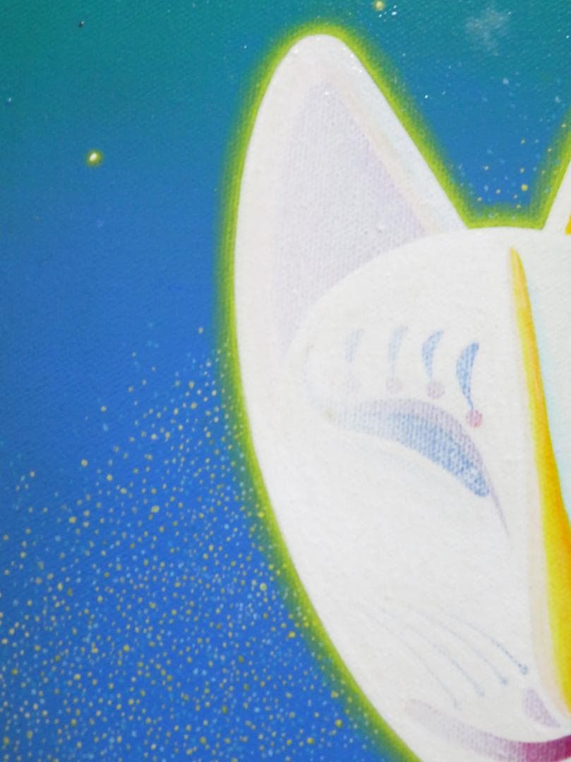 ◆　 後藤英雄　「祭りが終わった日」　油彩　F4号　現代童画会常任委員　◆