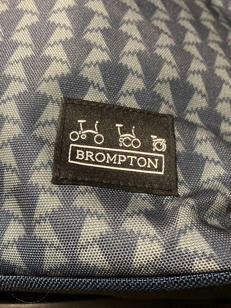 BROMPTON フロントバッグ トートバッグ リバティー ネイビー 9L