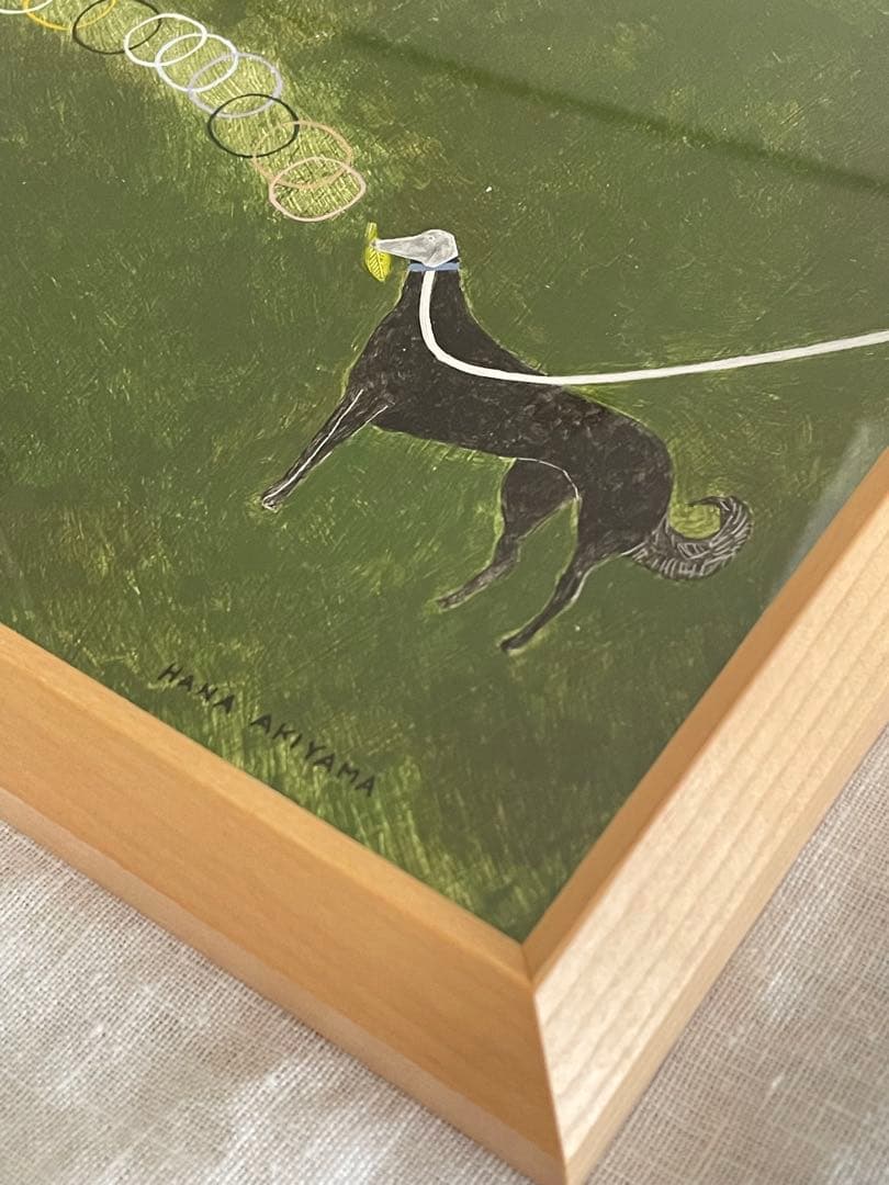 【再値下げ】一点物 秋山花 Hana Akiyama イデー 直筆サイン入り