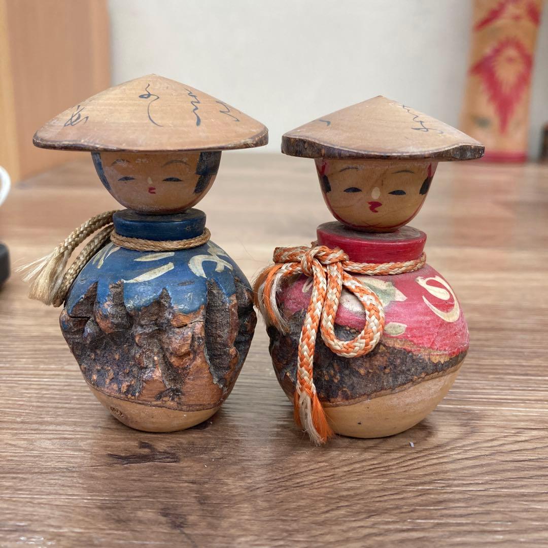D-3 【伝統工芸品】木製 こけし 12点まとめ売り 鳴子・遠刈田・仙台など 昭