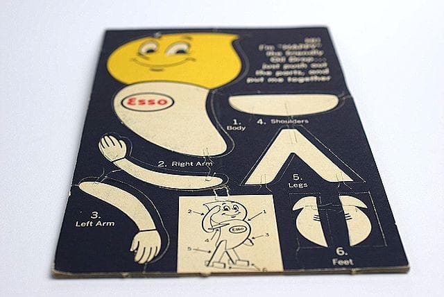 NOS ！ 1960’ｓ ESSO エッソ オイルドロップ ビンテージ TOY