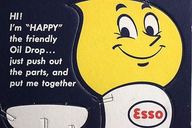 NOS ！ 1960’ｓ ESSO エッソ オイルドロップ ビンテージ TOY