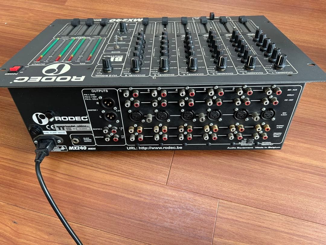RODEC MX240 MKⅢ BIG BROTHER DJミキサー