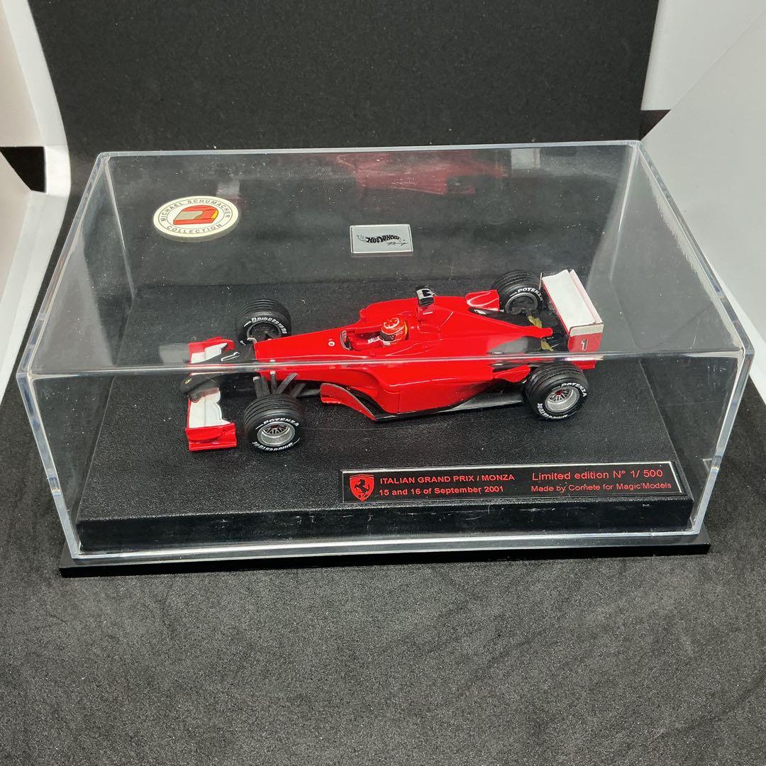 MATTEL 1/43 フェラーリF2001 M.シューマッハ イタリアGP