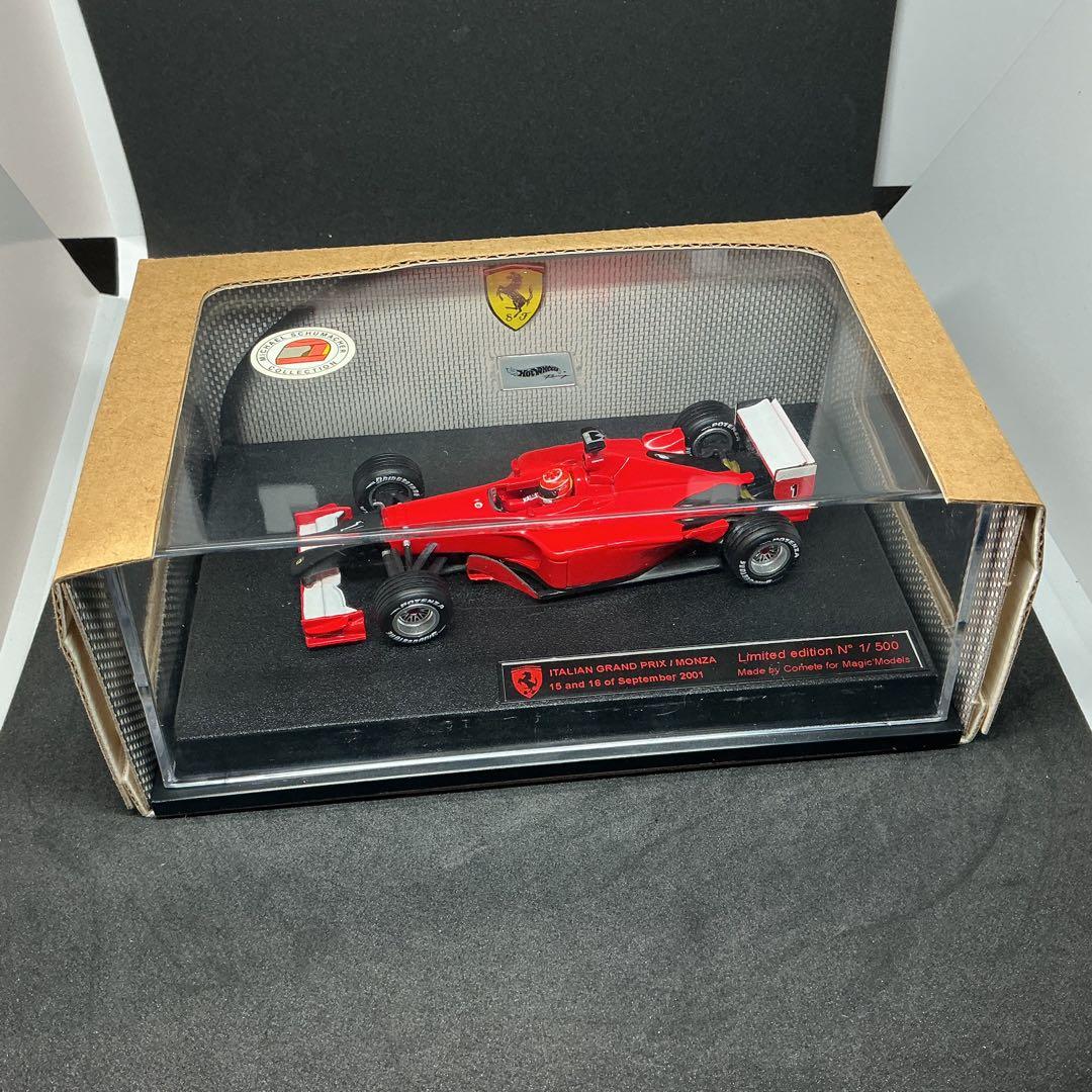 MATTEL 1/43 フェラーリF2001 M.シューマッハ イタリアGP