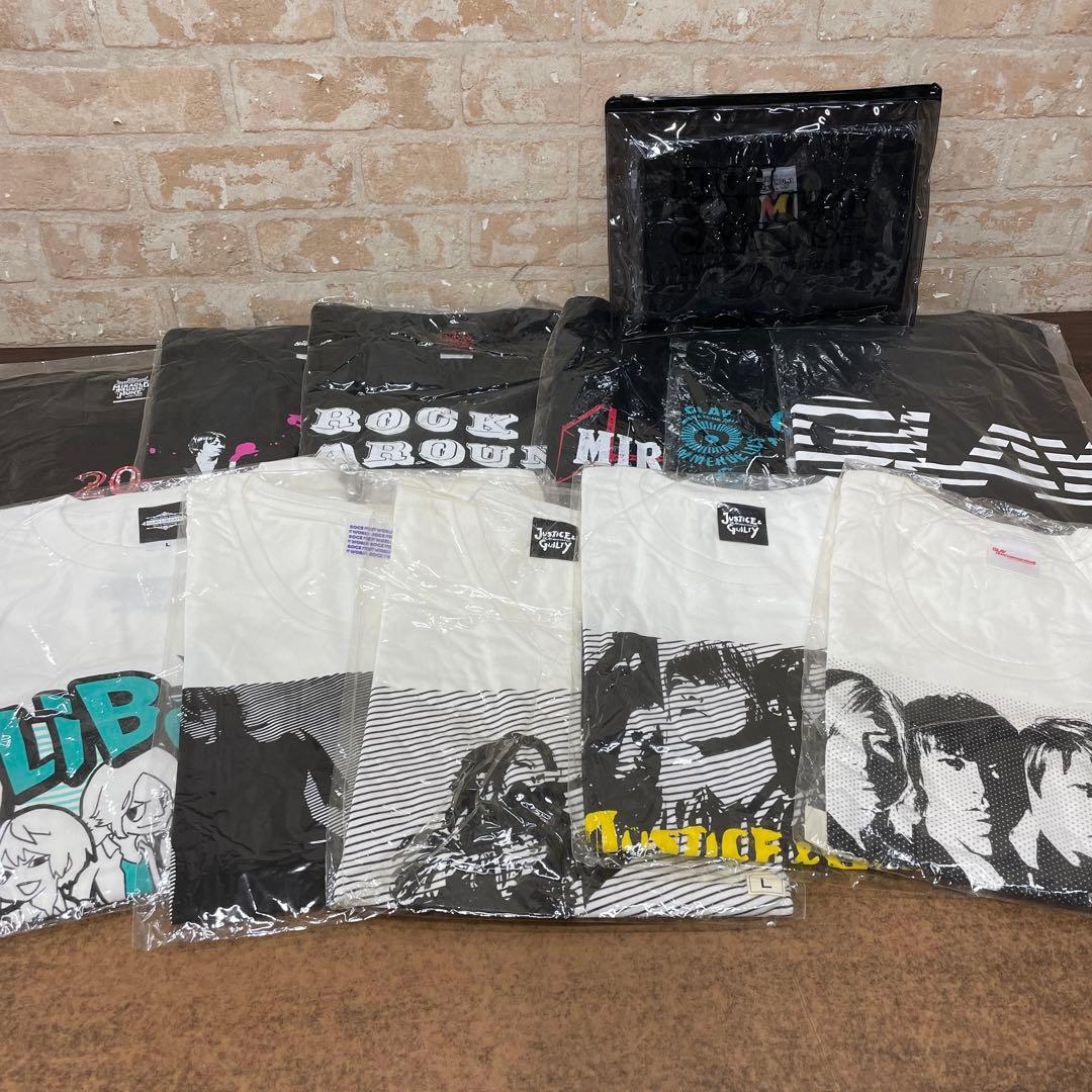 A3 【未使用品】 GLAY ツアーTシャツ まとめ