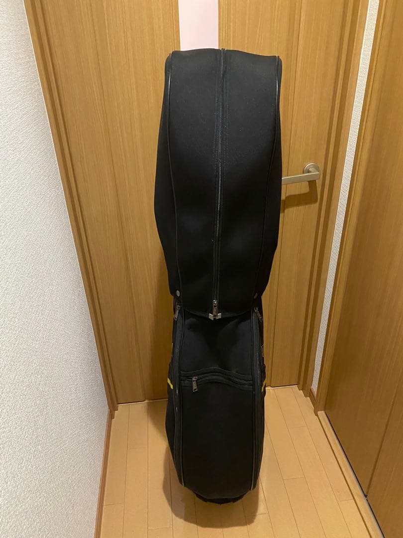 POLO ゴルフバッグ フルキャディバッグ ブラック/イエロー