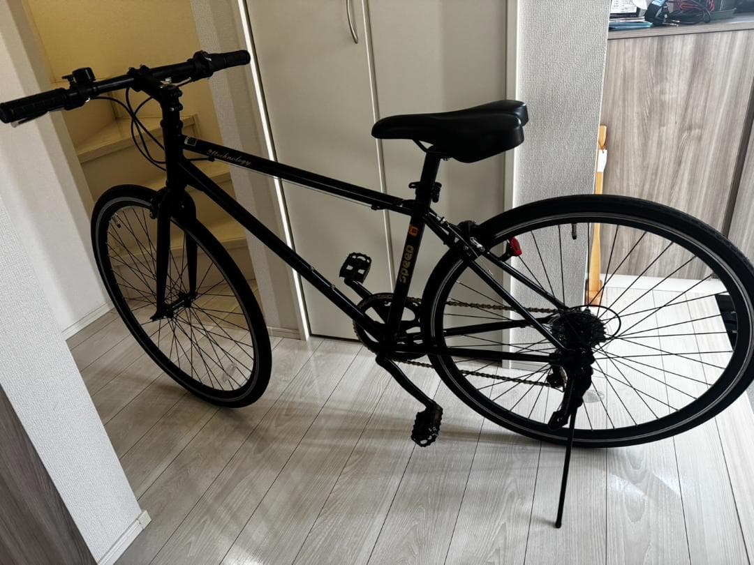 21technology クロスバイク マットブラック　CL266 ※引取り東京