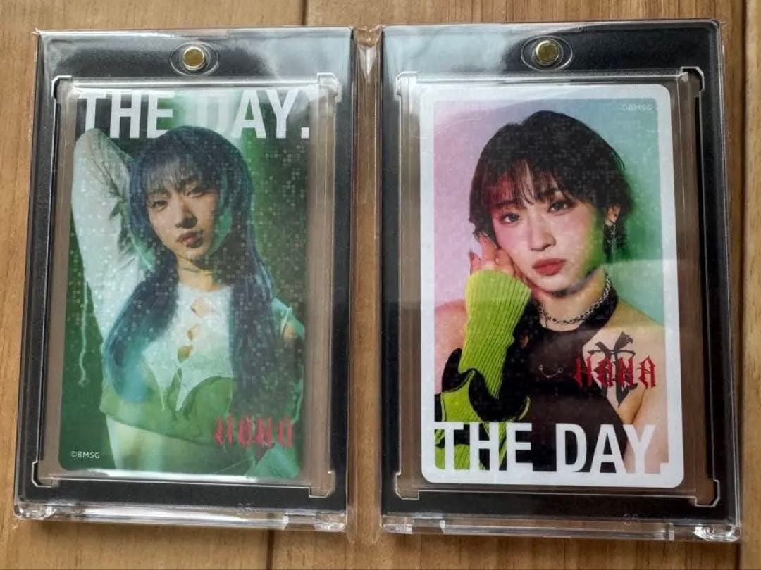 HANA JISOO ホログラム ボディメンテ 2枚